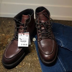 Studio brown leather ZARA boots